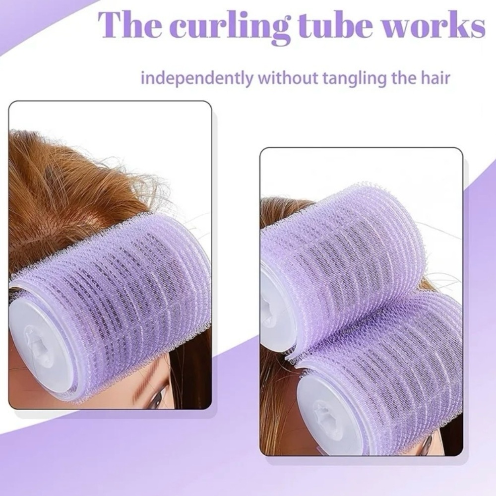 💚4/$20 2 pcs Self Adhesive Hair Rollers